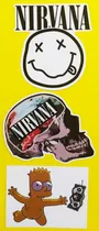 Comprar X10 Calcomanías 10cm Nirvana Simpsons Rock Y Mas