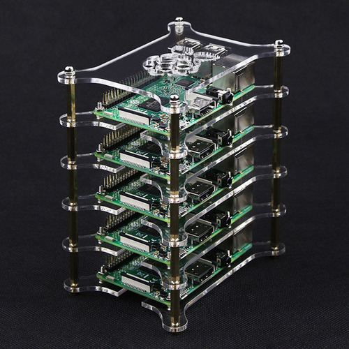 Case 8 Layers Case Enclosure For Raspberry Pi 3/2 Modelo B &