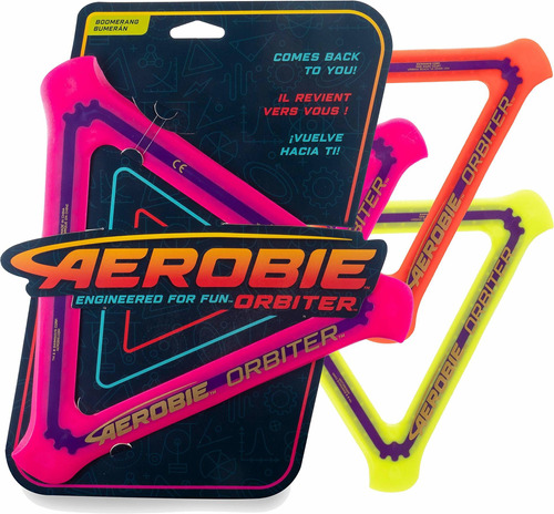 Aerobie 6046395 Orbiter Boomerang Colores, Varios Colores