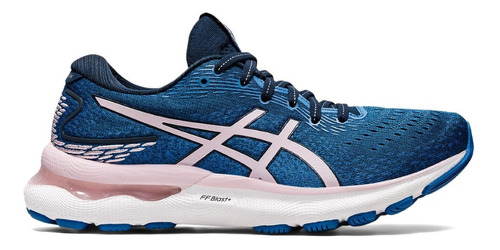 Tenis Asics Mujer Azul Gelnimbus 24 Running 1012b201400