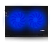 Comprar Base de refrigeración para portátil Havit F2050 con LED de hasta 16 LED negros de color azul
