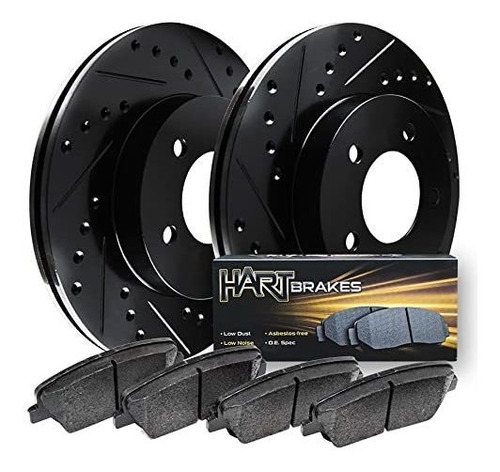 Hart Brakes Kit De Frenos Delanteros Y Rotores | Pastillas D