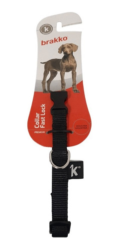 Collar Para Perros Brakko Premium Fast Lock Medium