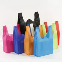 Comprar Bolsas Ecologicas Tnt Reutilizable 33x60cm X 50 Uds Ibm