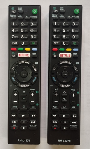 Control Remoto Tv Sony Bravia Smart Tv Modelo Kdl-50w756c