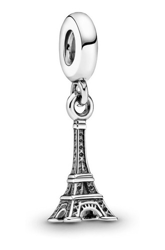 Dije Charm Pandora Torre Eiffel Paris Plata S925 Original