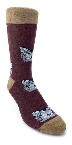 Imagen 4 de 9 de Medias Largas De Diseño Animales Fight Hombre Mujer Unisex