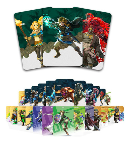 40 Tarjetas Nfc Amiibo- Zelda: Tears Of The Kingdom