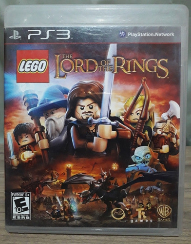 O Senhor Dos Anéis Lego, Jogo Original De Ps3 Mídia Física.