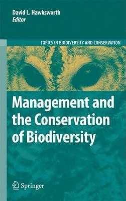 Libro Management And The Conservation Of Biodiversity - D...