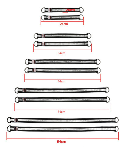 2 redes suspensas com alça de rede Tree Beam 34 cm + 2 colump