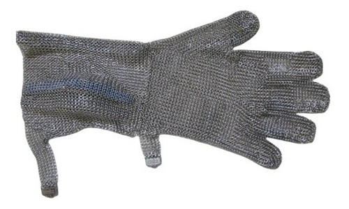 Guante Anticorte De Malla De Acero Inoxidable Carnicero Segu