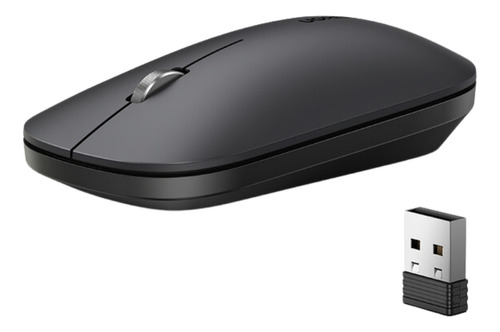 Mouse Ugreen Inalámbrico Slim Silencioso - Negro (mu001)