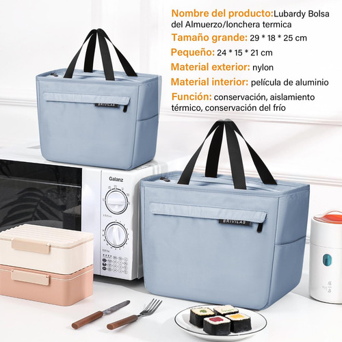 Fiambrera Para Hombre Y Mujere Fiambrera Aislada Impermeable