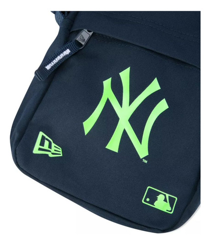 Bolsa New Era Bag Side Neyan New York Unissex Azul Verde