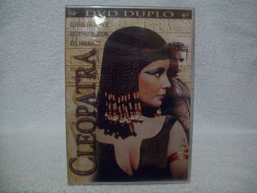 Dvd Duplo Original Cleópatra- Com Elizabeth Taylor- Lacrado