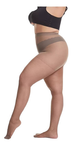 Pack 2 Und Medias Pantys Panties Talla Grande X L Adcesorios