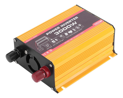 Convertidor De Potencia Para Automóvil, 3000 W, Doble Usb, M