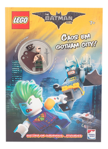 Lego the Batman movie: Caos em Gotham City!, de Lego. Happy Books Editora Ltda., capa mole em português, 2017