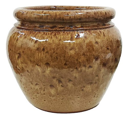 Vaso De Cerâmica Esmaltado 27x30 E9155 Ca Full