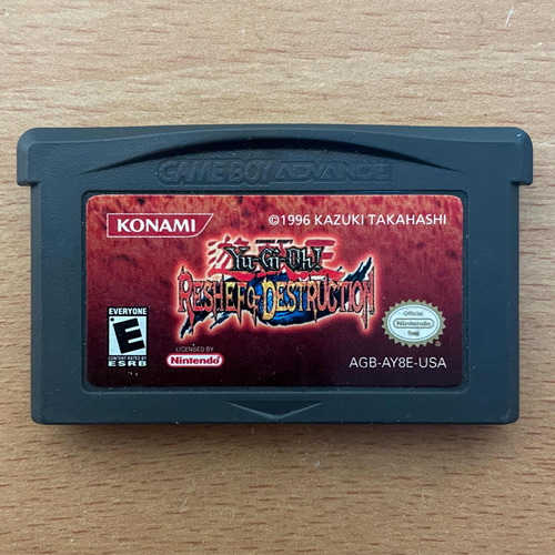 Yu-gi-oh Reshef Of Destruction Para Gameboy Advance Gba