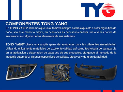 Condensador Enfriamiento Tyg L4 2.4l Std Astra 2000_2009