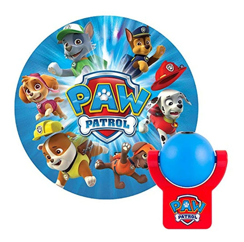 Proyectables 30605 De Paw Patrol Luz Nocturna Led, Amarilla