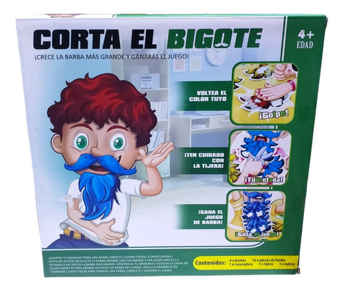 Juego De Mesa Corta El Bigote Entretenido Juego Familiar