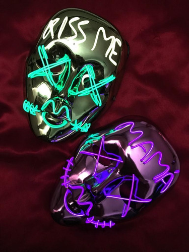 Máscaras Iluminadas Para Tus Fiestas De Halloween