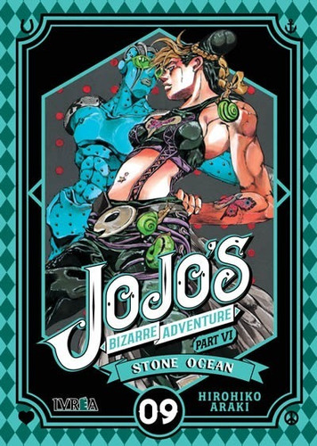 Manga Jojo Bizarre Adventure Stone Ocean Tomo 09 - Ivrea