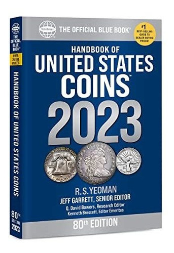 Book : Handbook Of United States Coins 2023 (blue Book)...