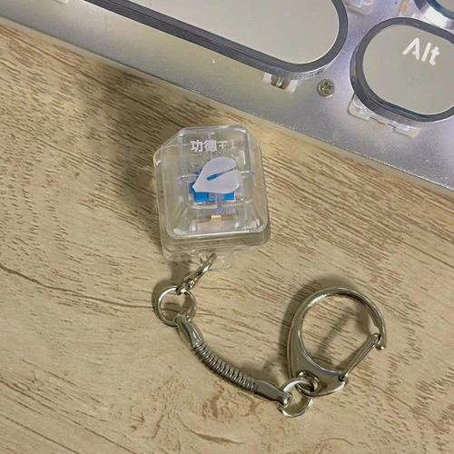 Llavero Con Teclado Para Adultos Y Niños, Llavero Transparen