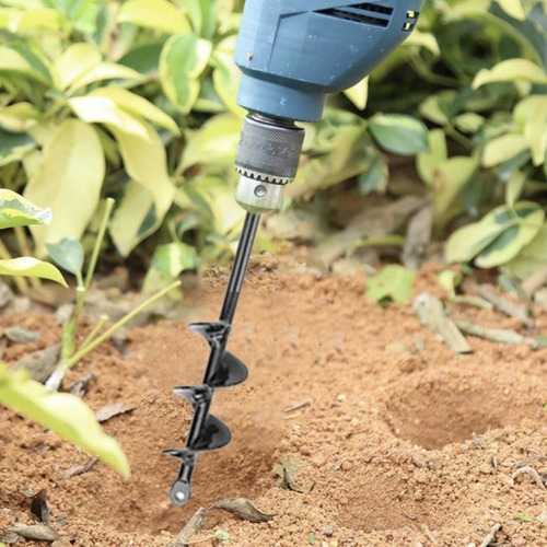 2 X Máquina Agrícola Faz Buraco Para Plantar 4x22cm.