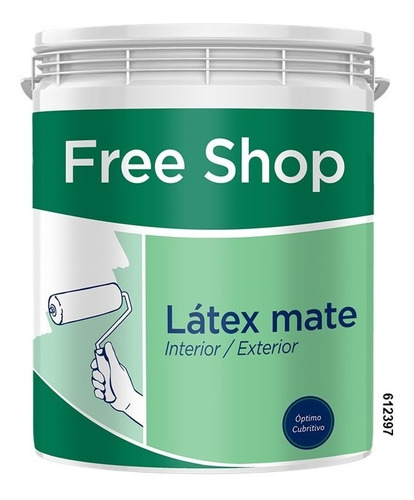 Latex Interior/exterior Free Shop Inca 20 Lts. Puntocolor