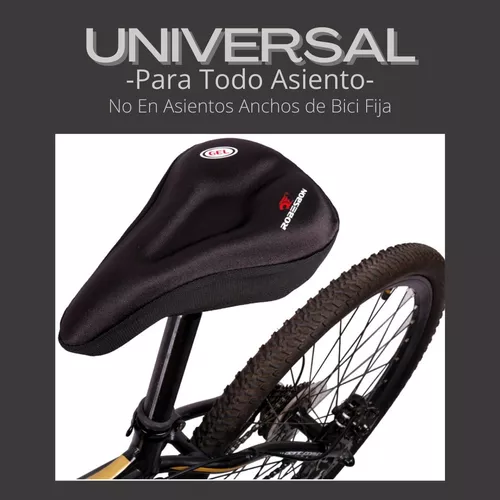 Forro Funda Gel Sillín Bicicleta Ajustable Antideslizante - Mercleta