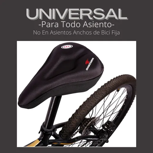 Funda En Gel Sillin Bicicleta Forro Bandana Mtb Ruta Asiento