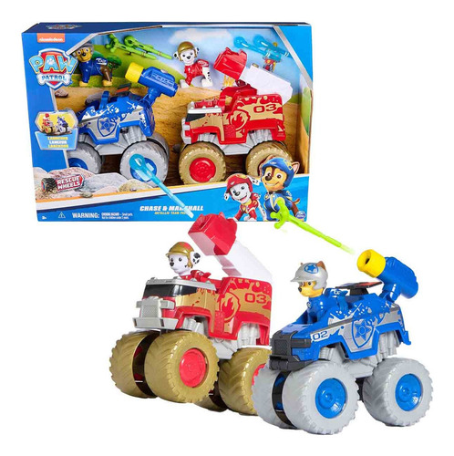 Pack 2 Veiculos De Resgate, Patrulha Canina, Sunny 4142