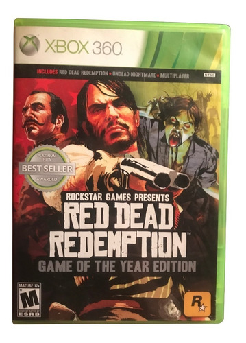 Red Dead Redemption + Undead Nightmare Xbox 360 Jueg+ Envío 