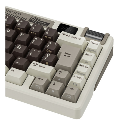 Teclado Mecánico Inalámbrico Español Rk Royal Kludge M70 70%