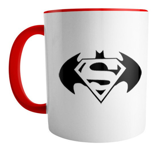 Mug Pocillo Color Batman Vs Superheroes R8
