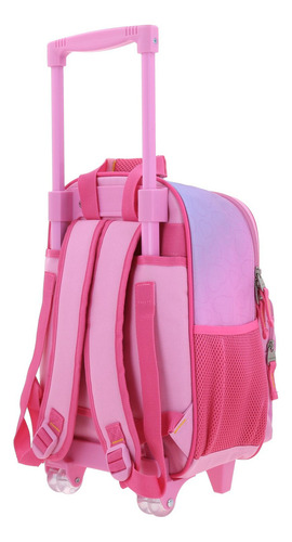 Mochila Chica Ruedas Chenson Mario Bros Peach Kiut
