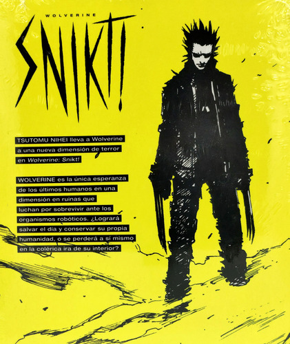 Wolverine Snikt! Manga Panini Español Tsutomu Nihei Marvel