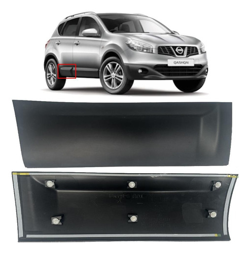 Moldura Puerta Trasera Derecha Nissan Qashqai 2013-2015