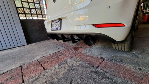 Difusor Trasero Para Gti Mk7, Mk7.5, Golf R.