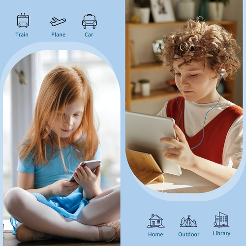 Auriculares Anruk Cute Donut Para Niños Con Micrófono Y Fund