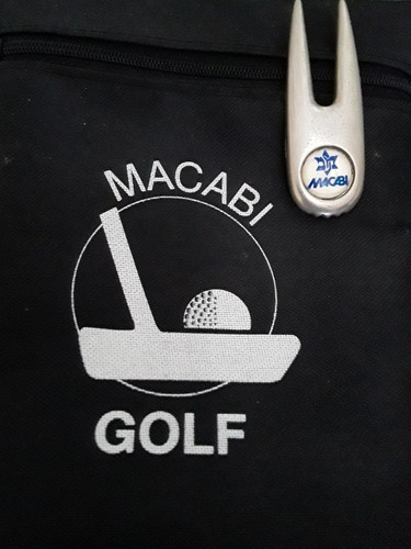 Imagen 6 de 10 de Kit X4 Necessaires P/golf (macabi) + Bolsa Zapatos Y Visera