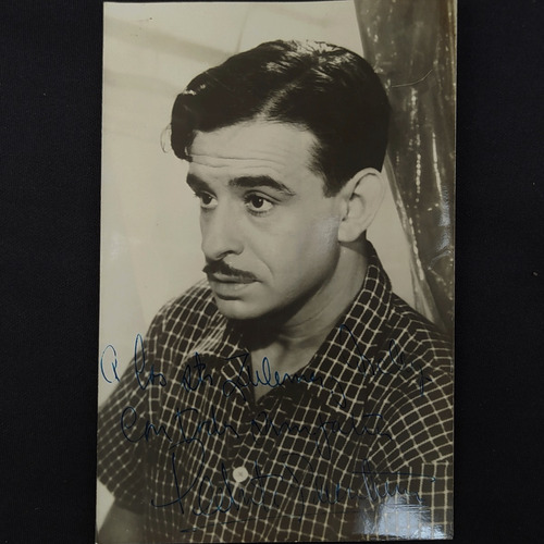 Foto Original Autografo Pedro Quartucci