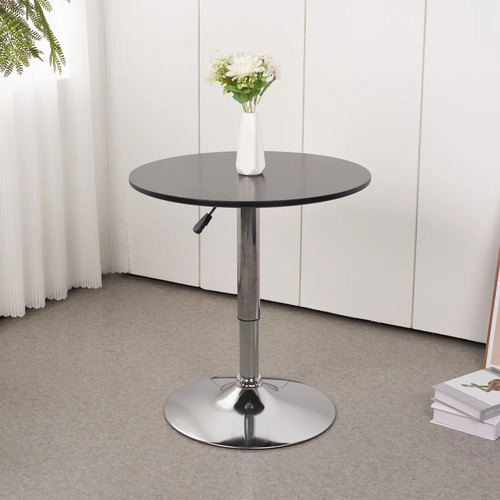 Mesa Bar De Altura Regulable 60 Cm Diam. Para Comer Y Beber