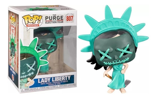 Funko Pop Lady Liberty #807 The Purge Regalosleon