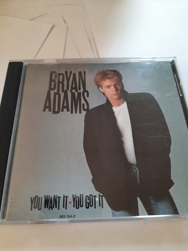 Bryan Adams - You Want It You Got It -  Cd Made In Germany